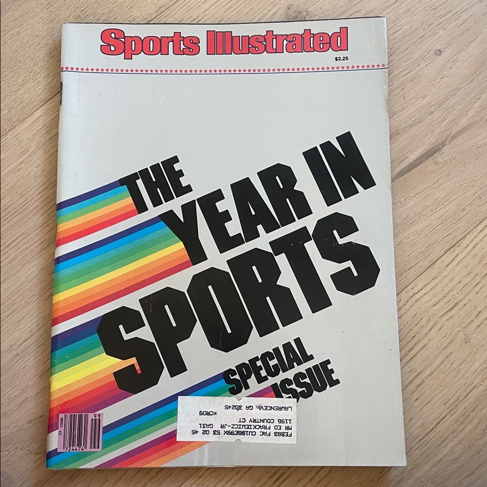 1980 Sports Illustrated The Year in Sports Special Issue
